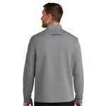 Goodyear Wingfoot Double Pique 1/4-Zip Gusty Grey